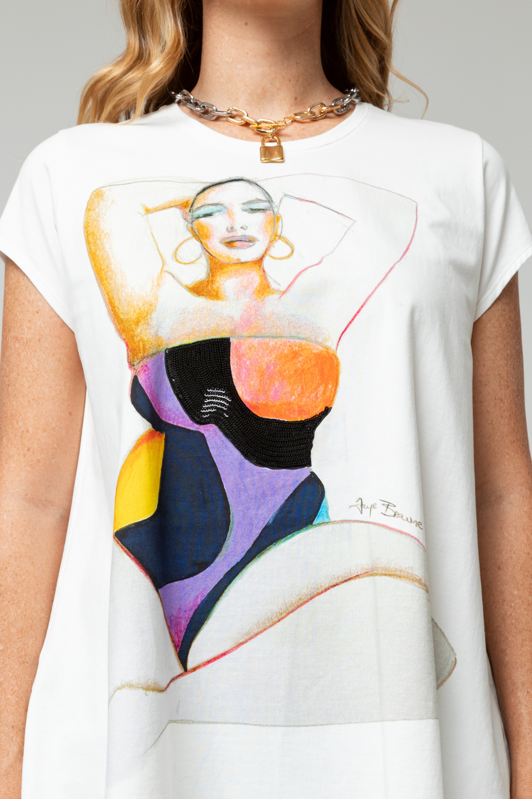 White Self Love T Shirt