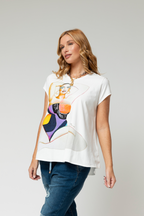 White Self Love T Shirt