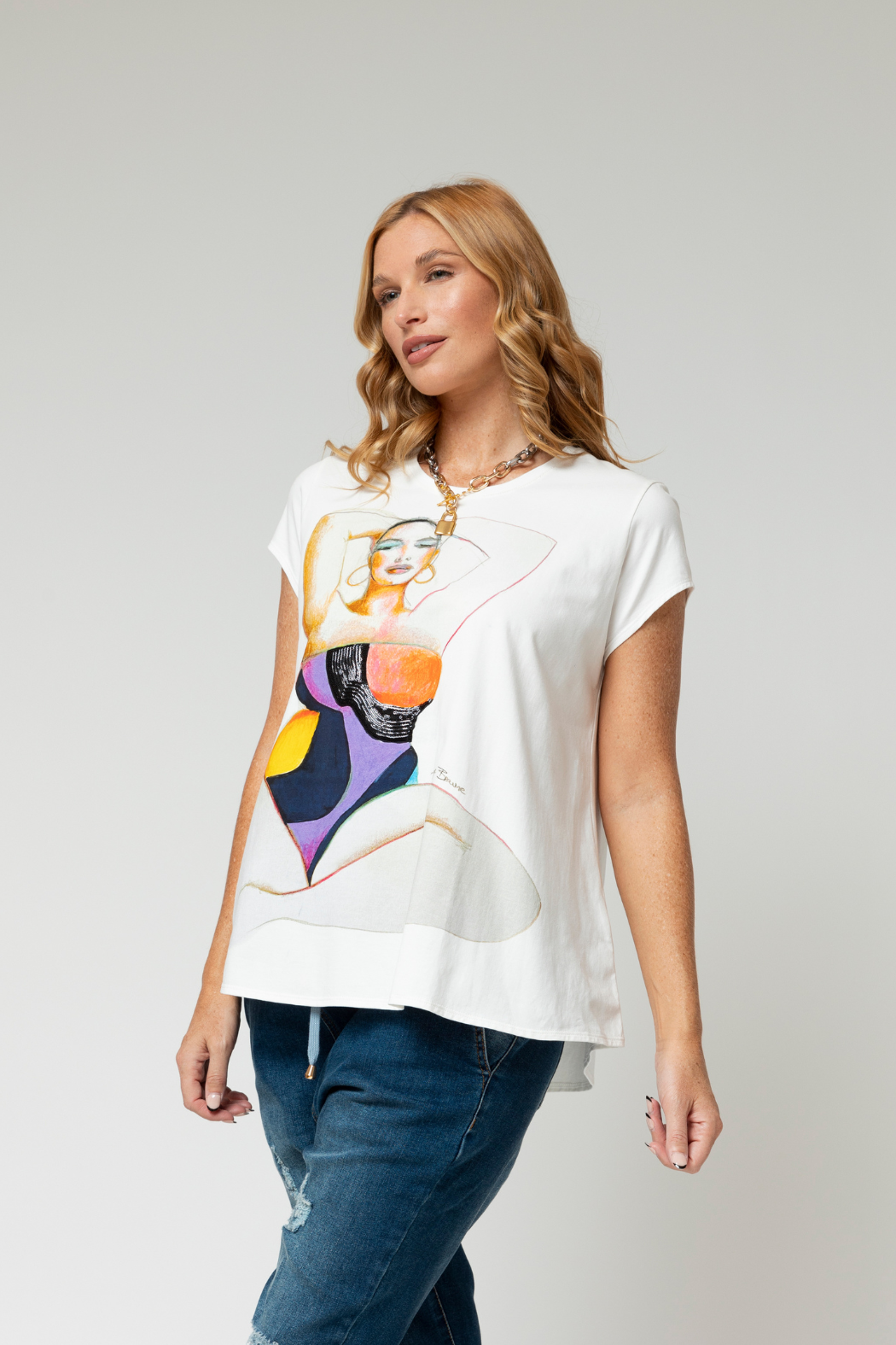 White Self Love T Shirt