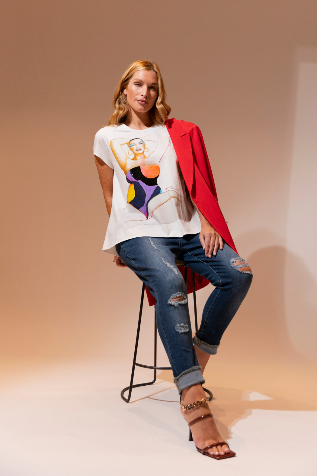 White Self Love T Shirt