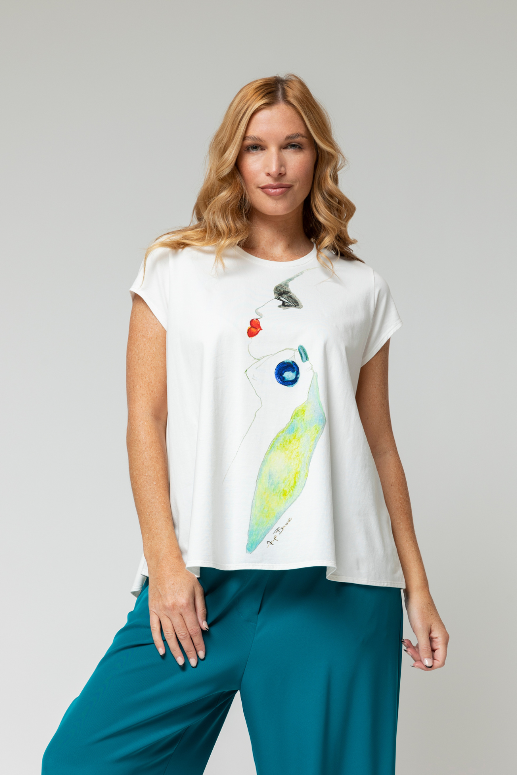White Empowered T Shirt