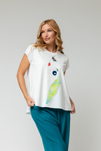 White Empowered T Shirt
