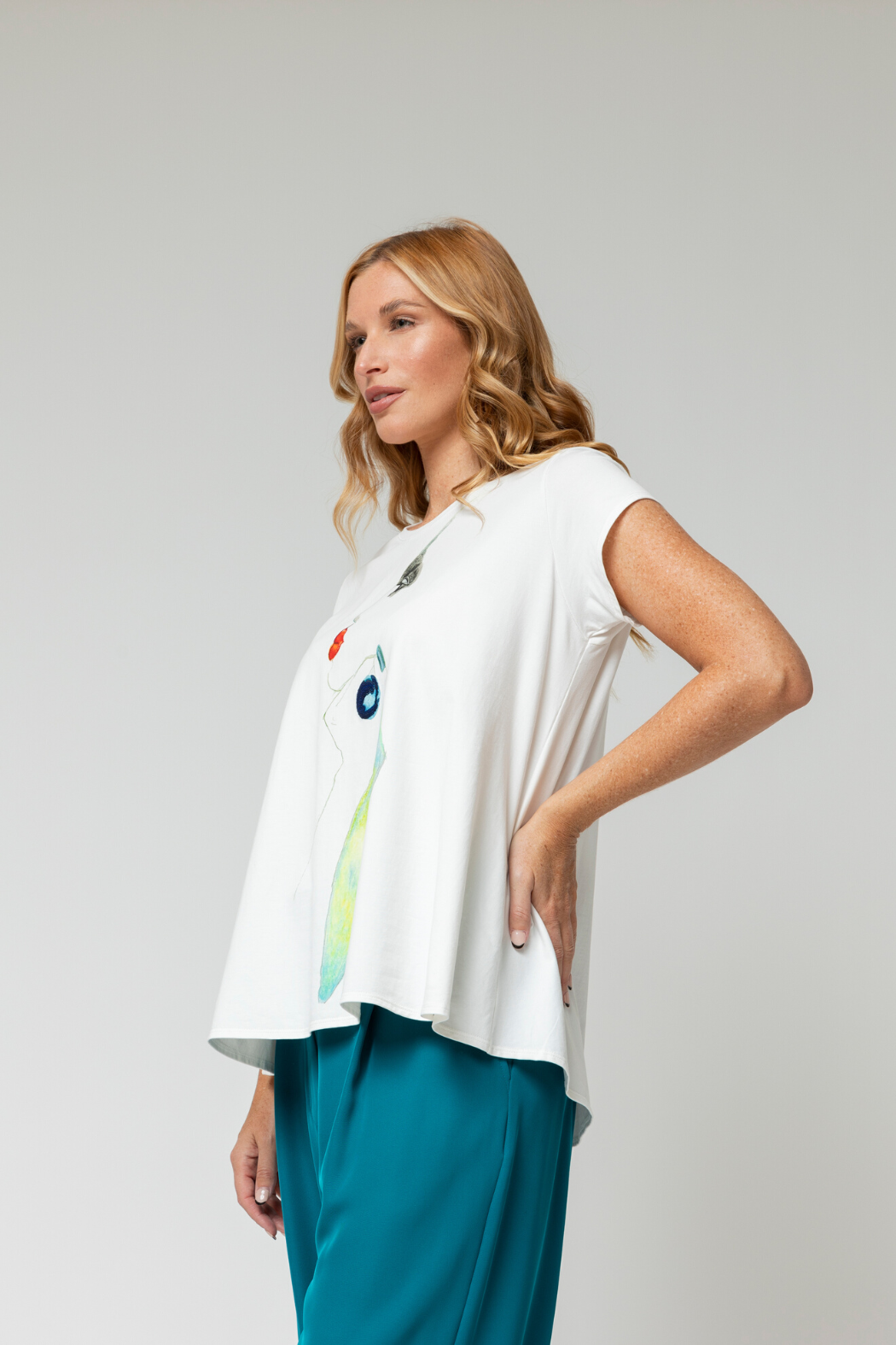 White Empowered T Shirt