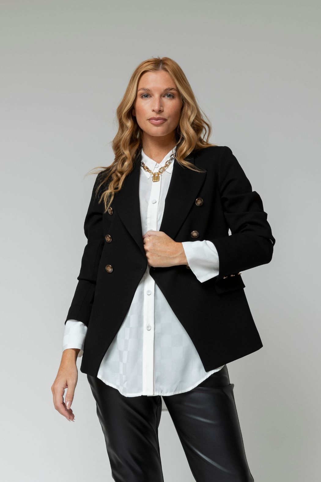 Black Ponte Sisca Blazer