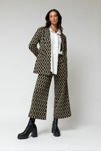 Black Deco Jet Ponte Culotte