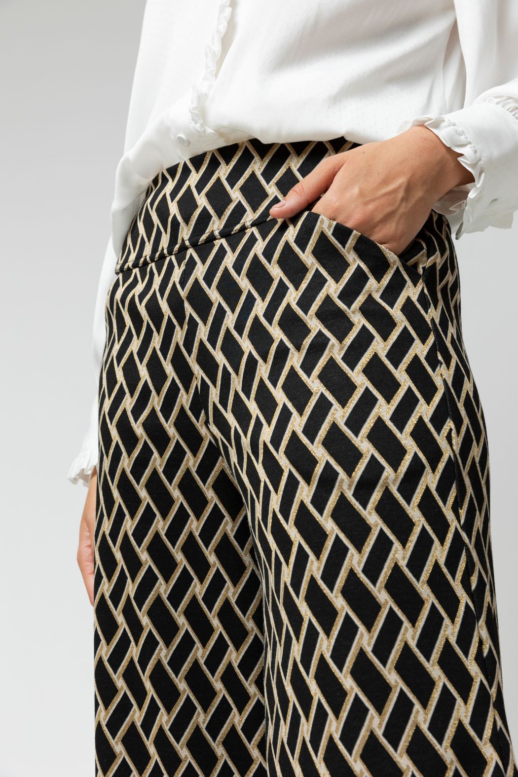 Black Deco Jet Ponte Culotte