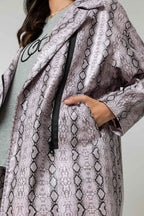 Lilac Snake Raincoat - Sale