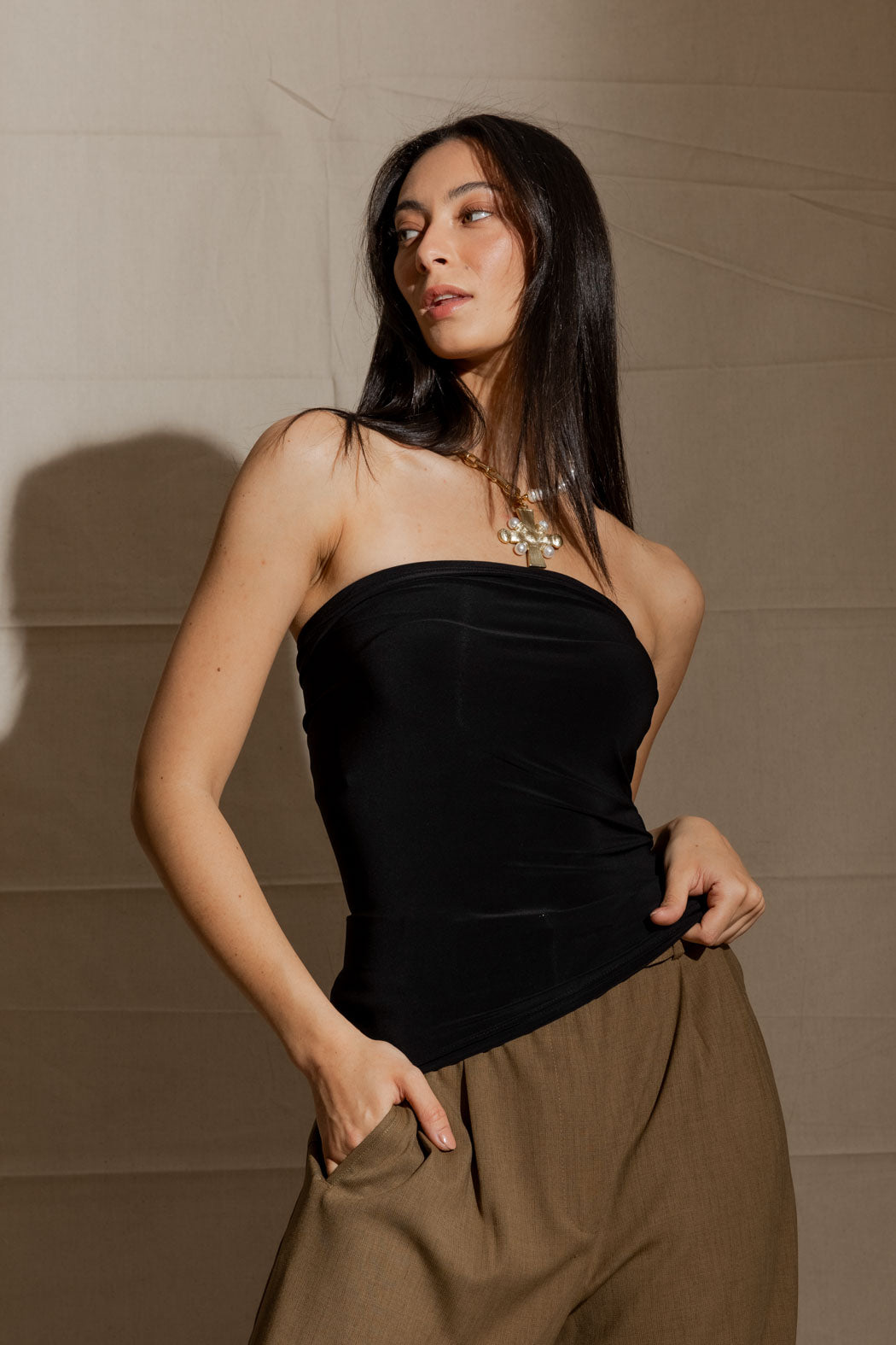 Black Jersey Styling Tube