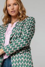 Pink Green Luna Blazer - Sale
