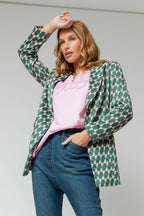 Pink Green Luna Blazer - Sale