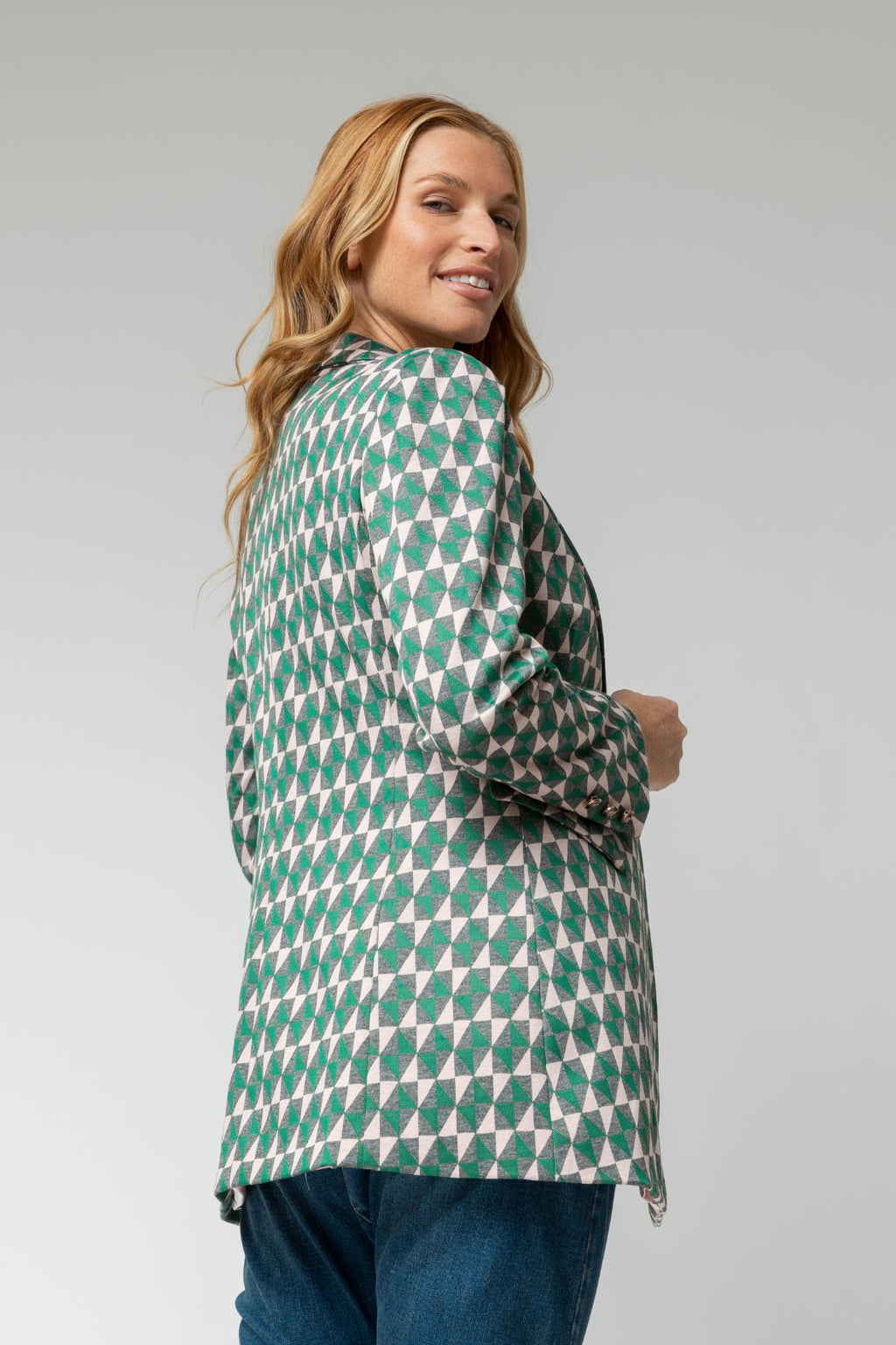 Pink Green Luna Blazer - Sale