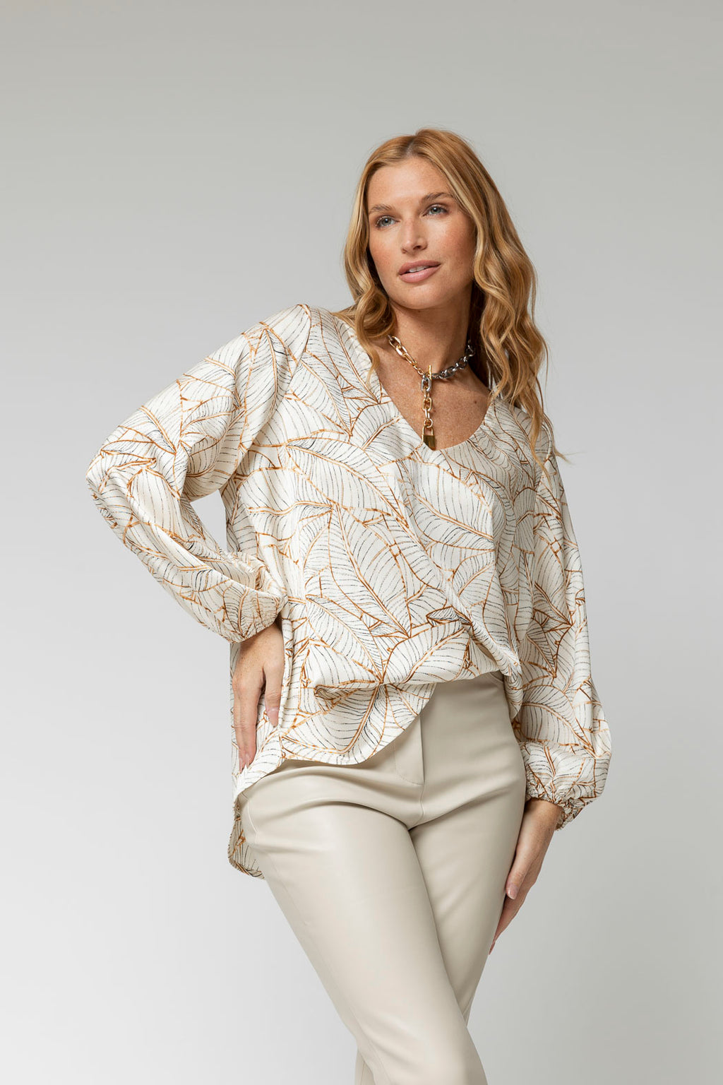 Ruby Silky Blouse 60213 H