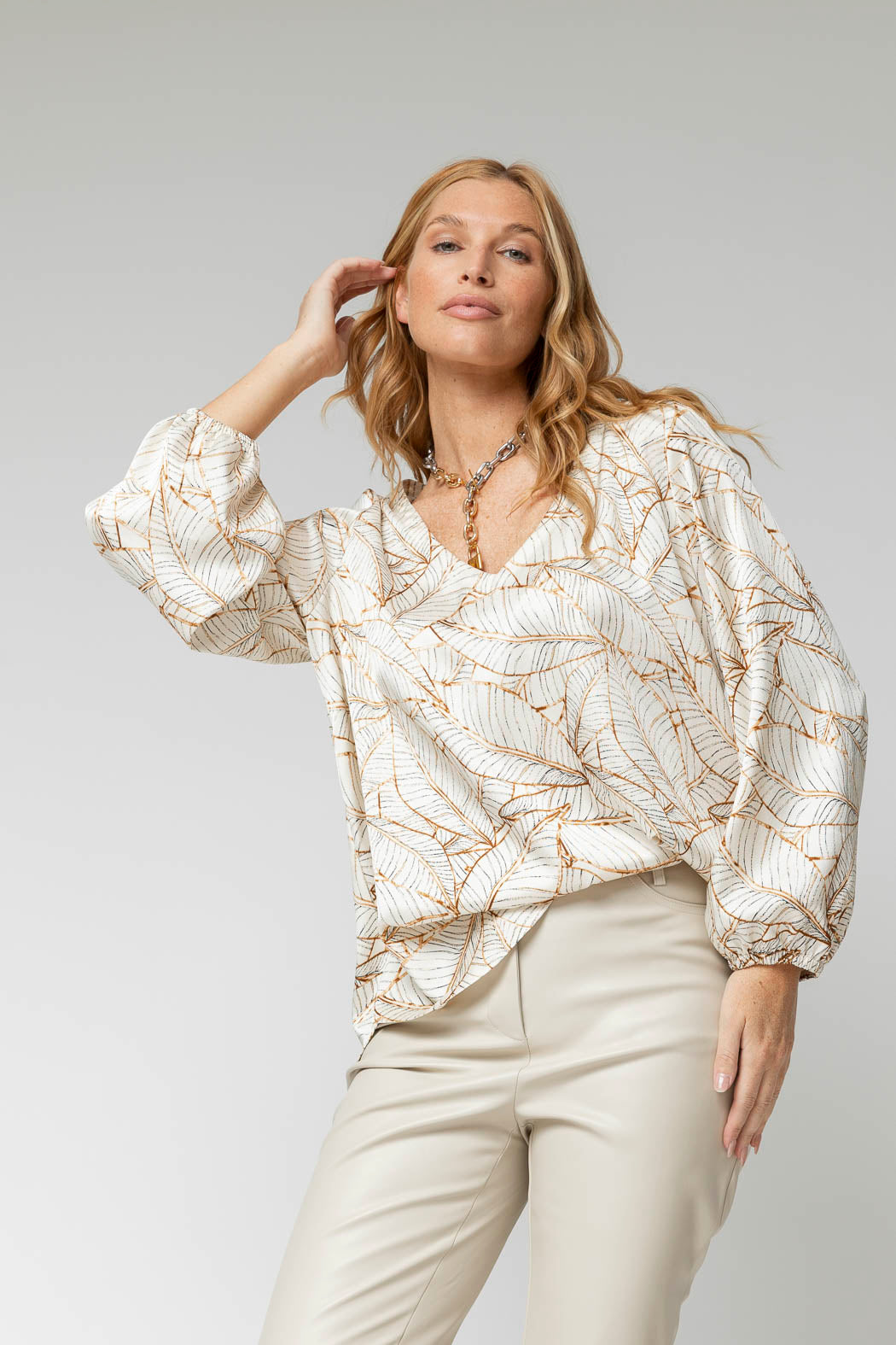 Ruby Silky Blouse 60213 H