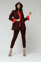 Red Victorian Blouse