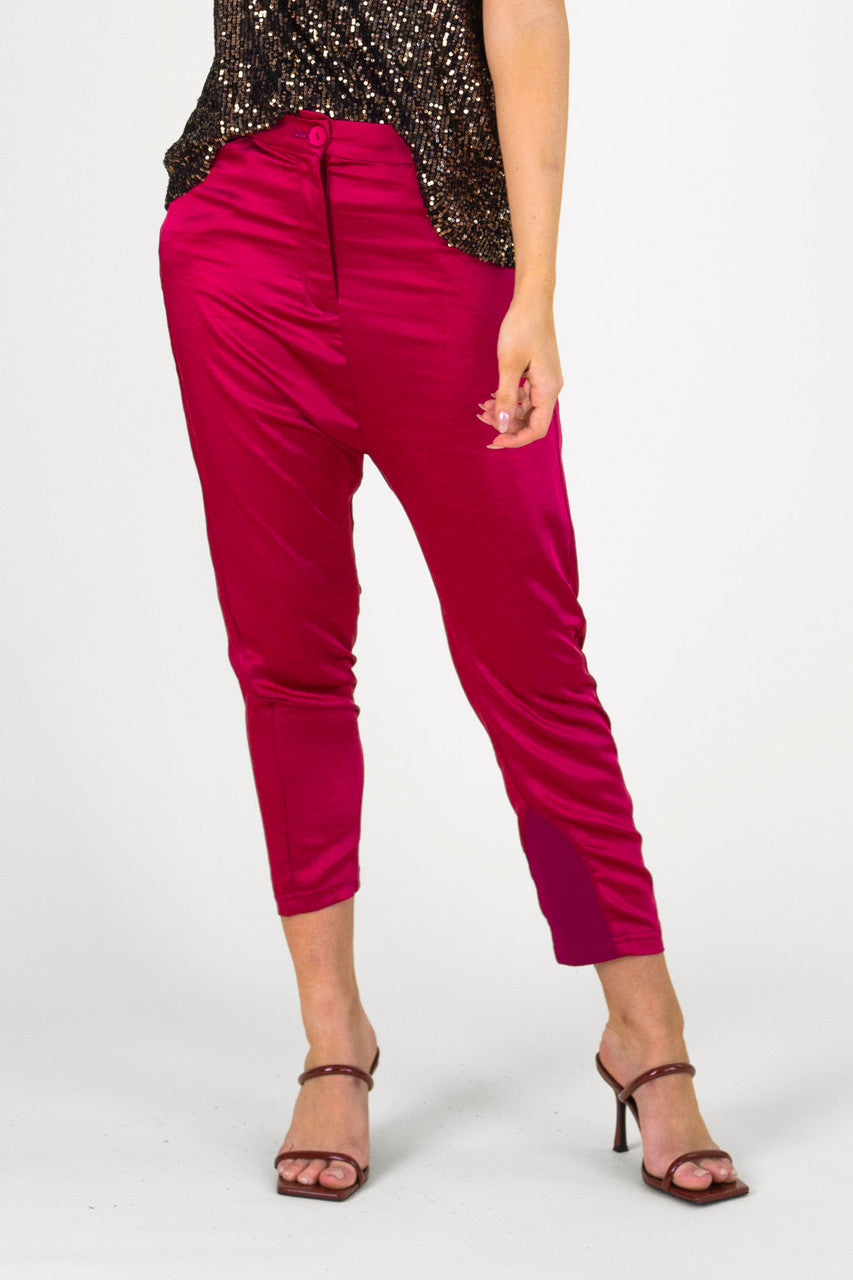 Red Satin Droppies - FINAL SALE