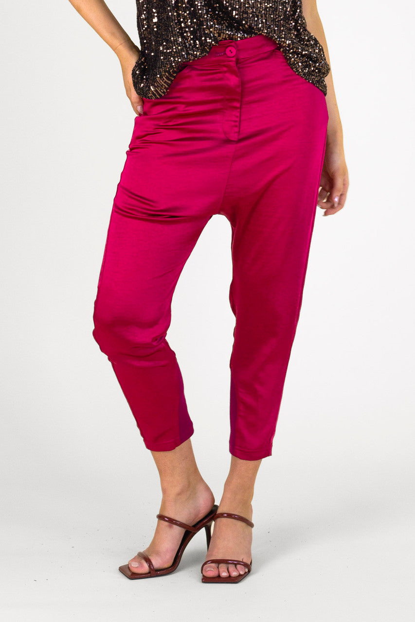 Red Satin Droppies - FINAL SALE