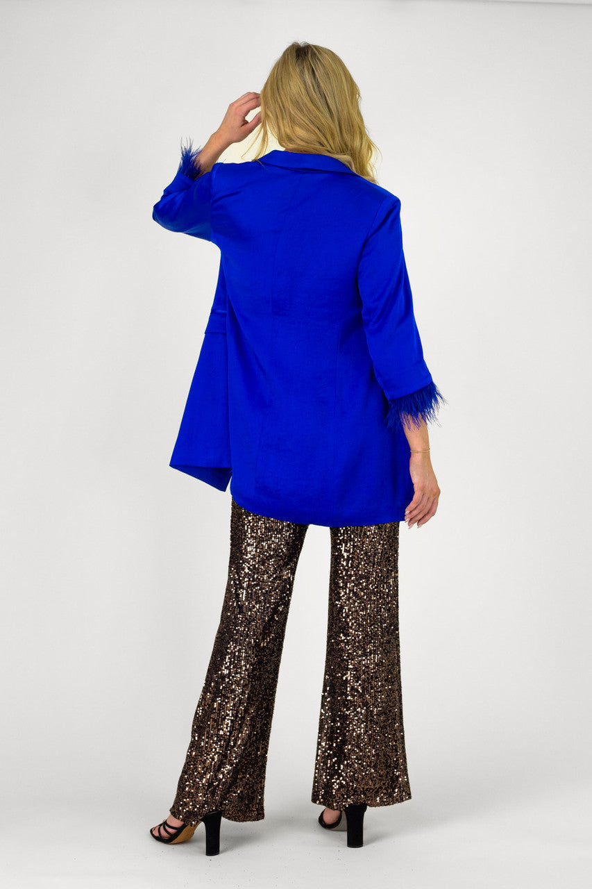 Copper Sequin Flare - Final Sale