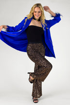 Copper Sequin Flare - Final Sale