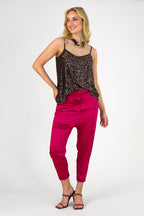 Red Satin Droppies - FINAL SALE