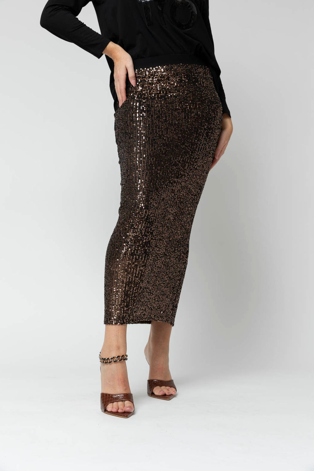 SEQUIN SKIRT 40064 H