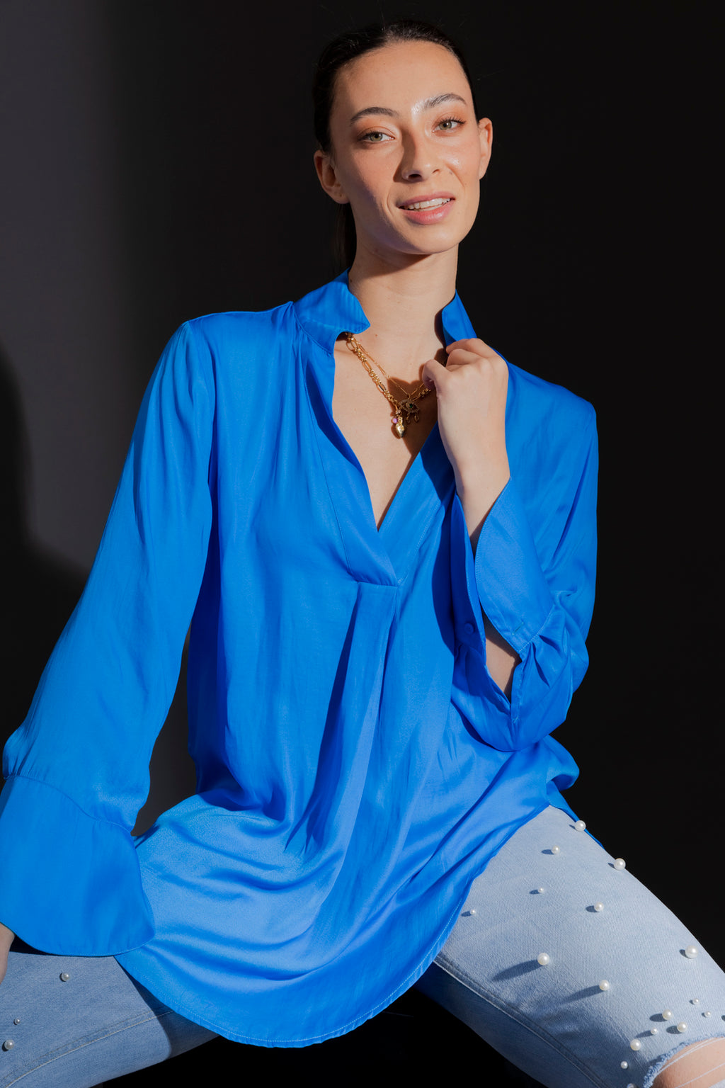 Cobalt Blogger Shirt