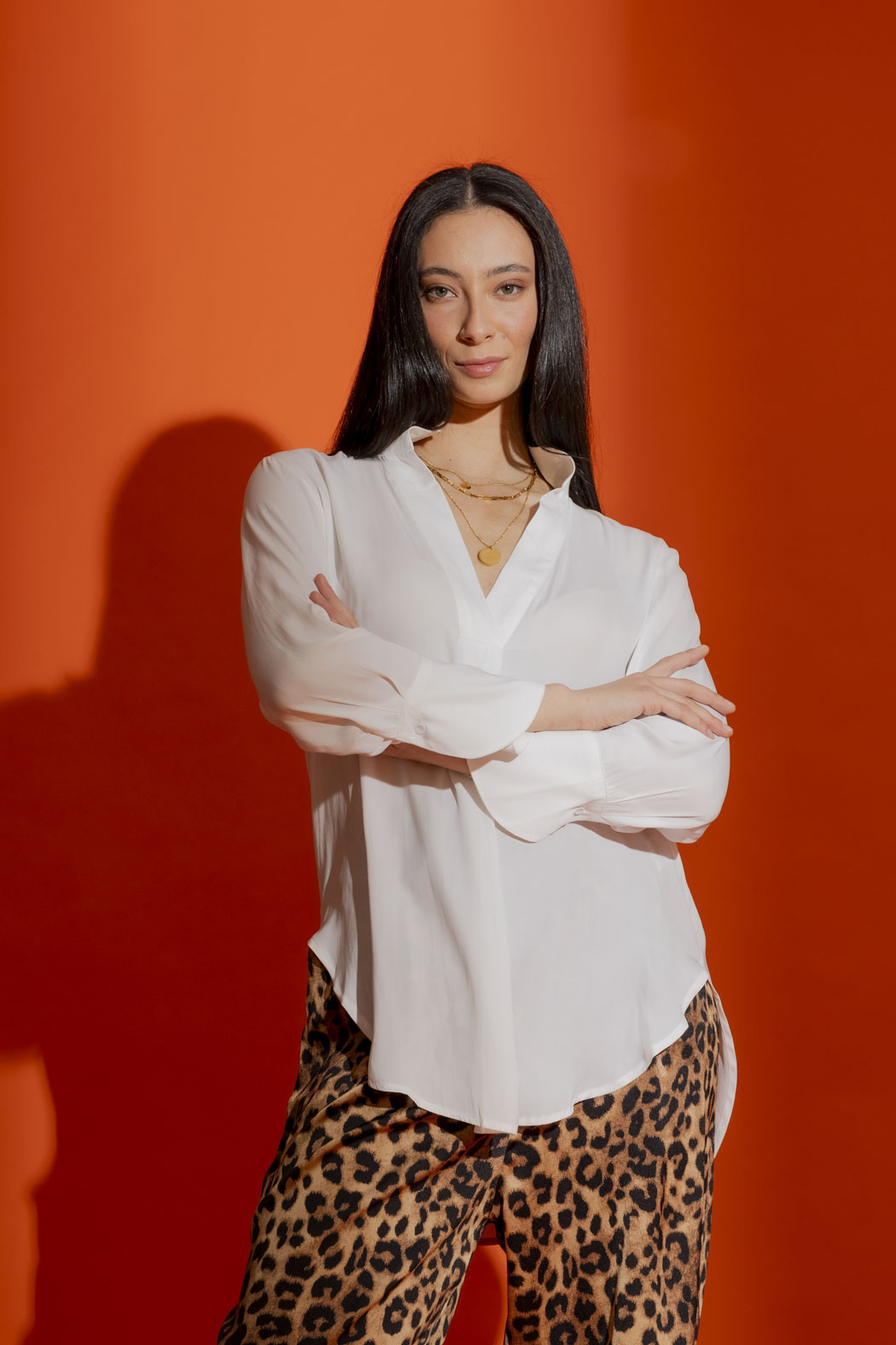 White Blogger Shirt