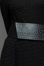 Diamante Velcro Belt