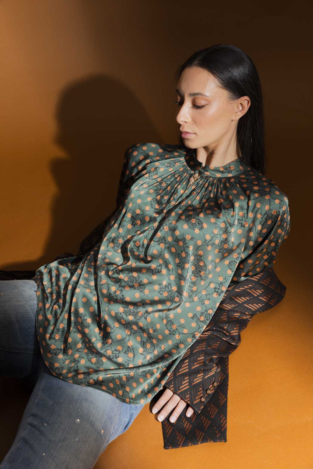Green Spot Bailey Blouse