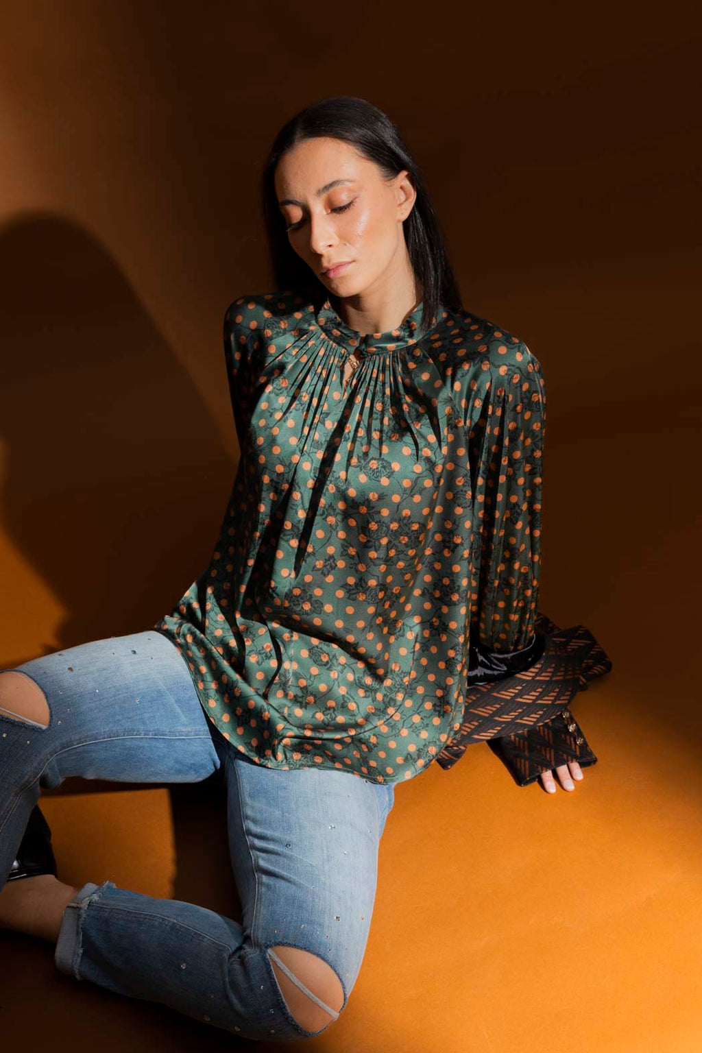 Green Spot Bailey Blouse