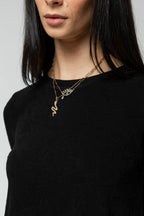 Black Bell Long Sleeve Top