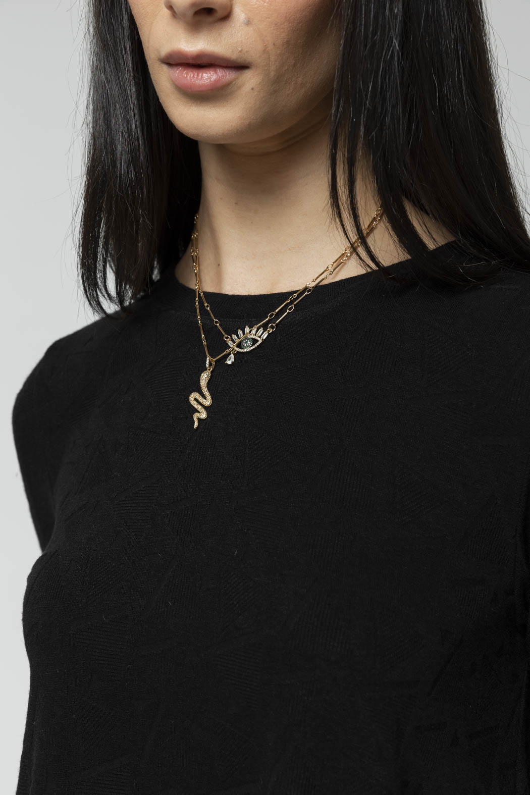 Black Bell Long Sleeve Top