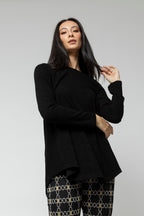 Black Bell Long Sleeve Top