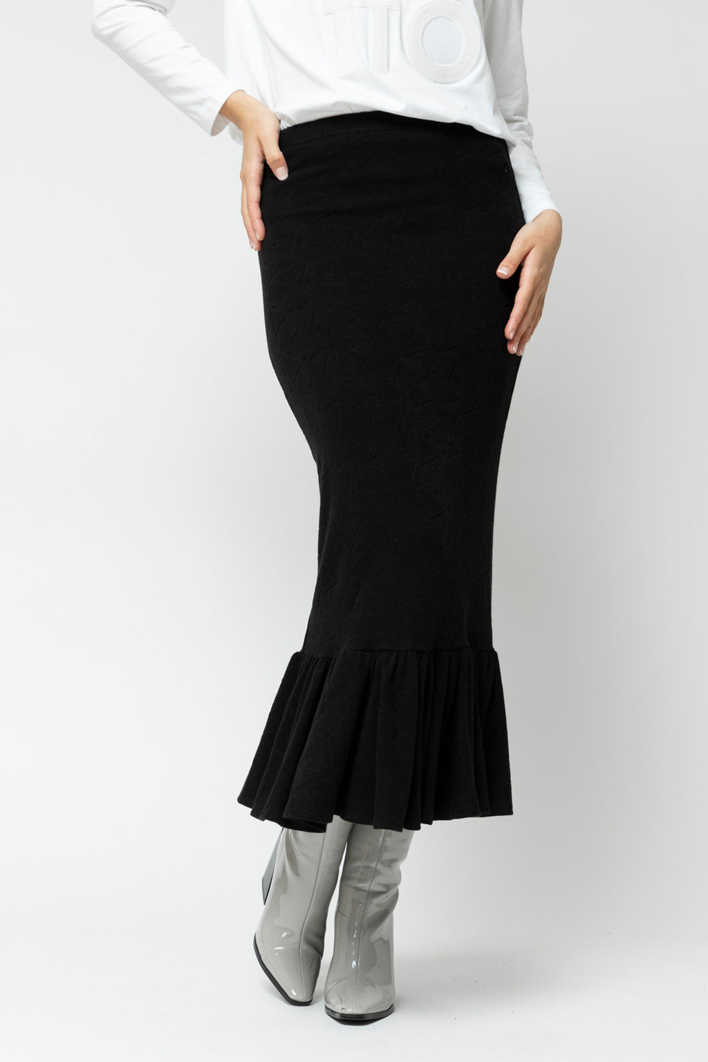 Black Frill Skirt