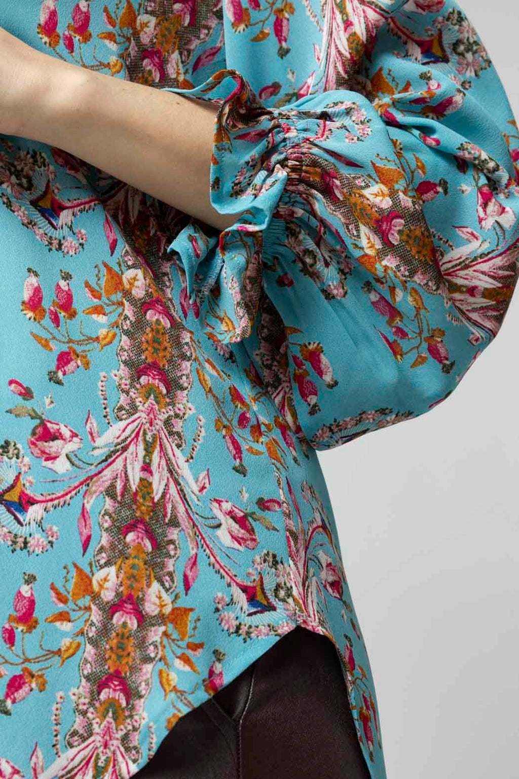 Blue Milano Print Shirt