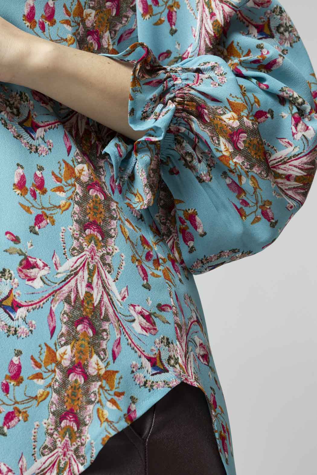 Blue Milano Print Shirt