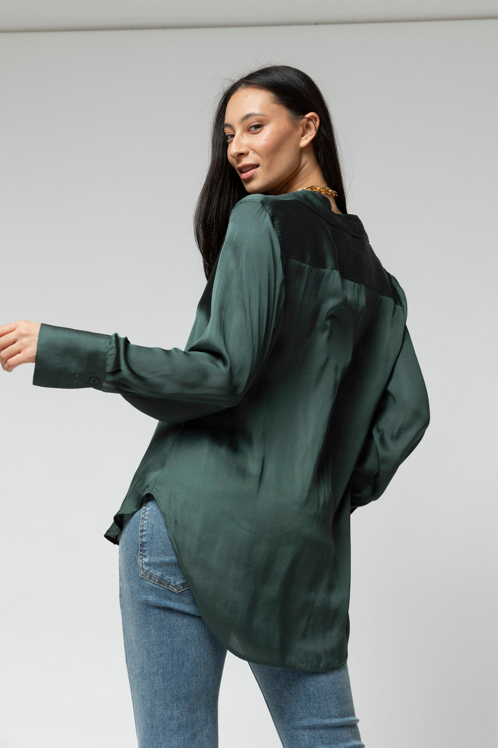 Forest Asana Silky Shirt