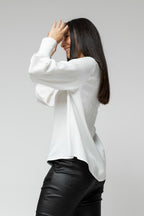 Ivory Reversible Silky Top