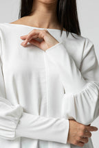 Ivory Reversible Silky Top