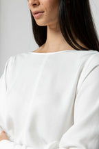 Ivory Reversible Silky Top