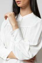 Ivory Gathered Shirt- SALE