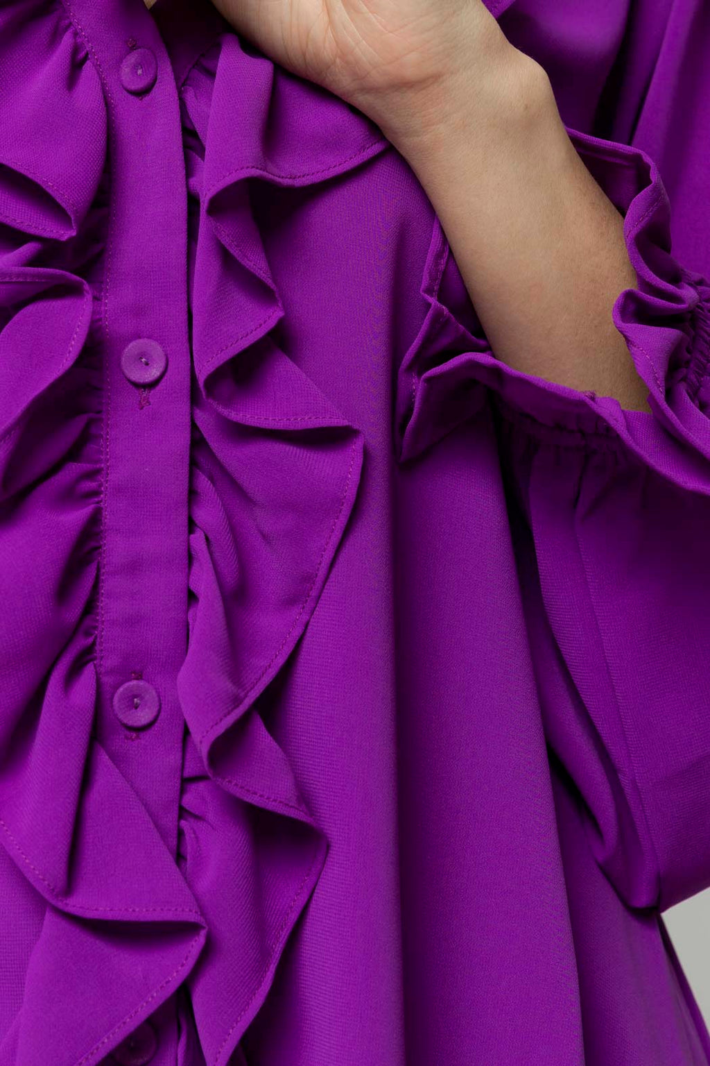Purple Victoria Blouse