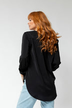 Black Soft Touch Sydney Blouse