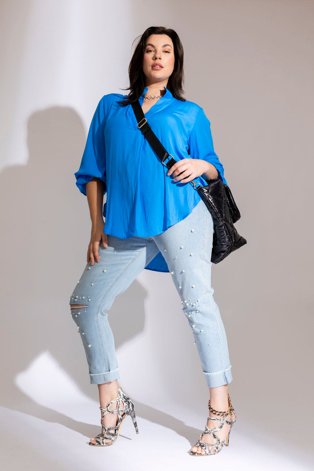 Cobalt Femme Blogger Shirt