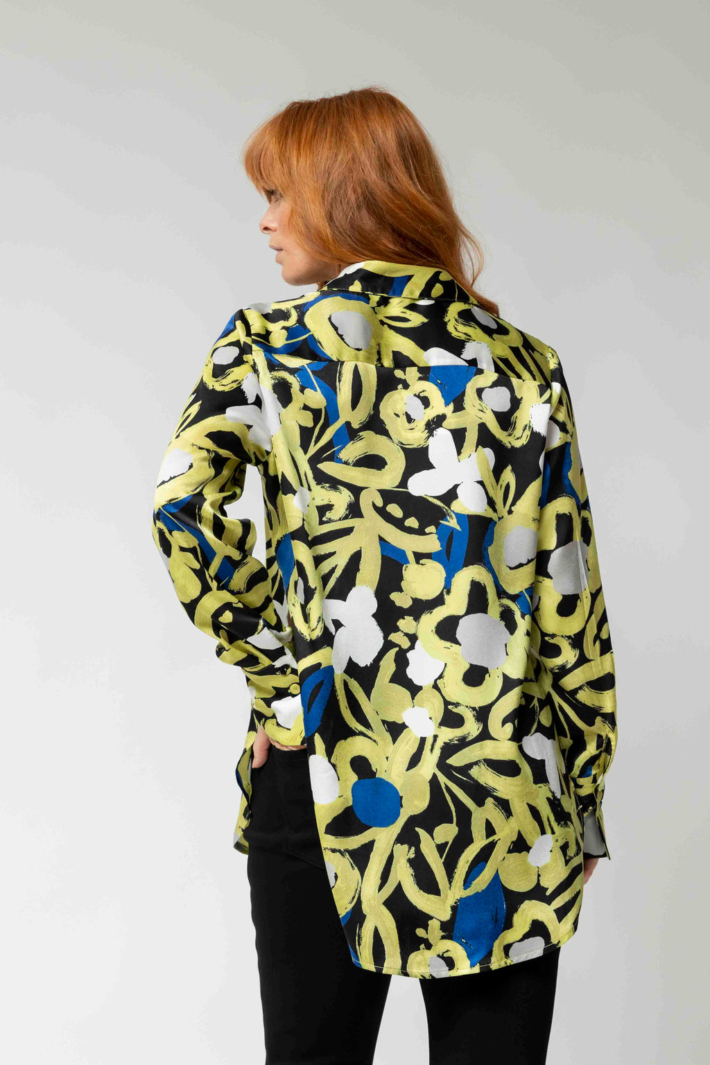 Lime Silky Charlie Shirt