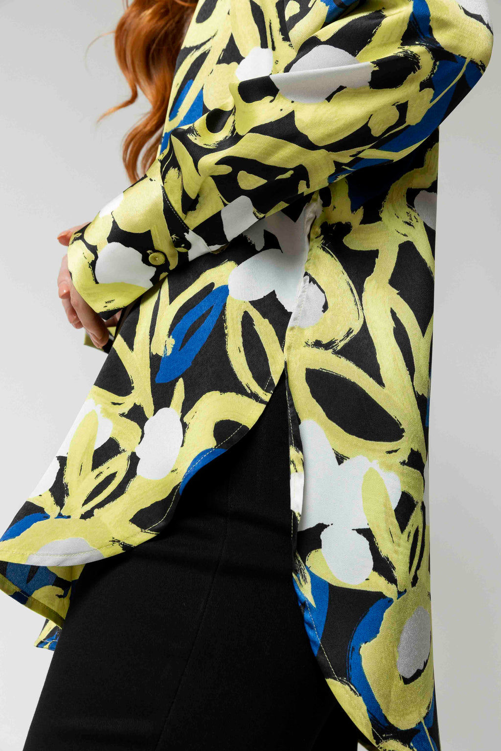 Lime Silky Charlie Shirt