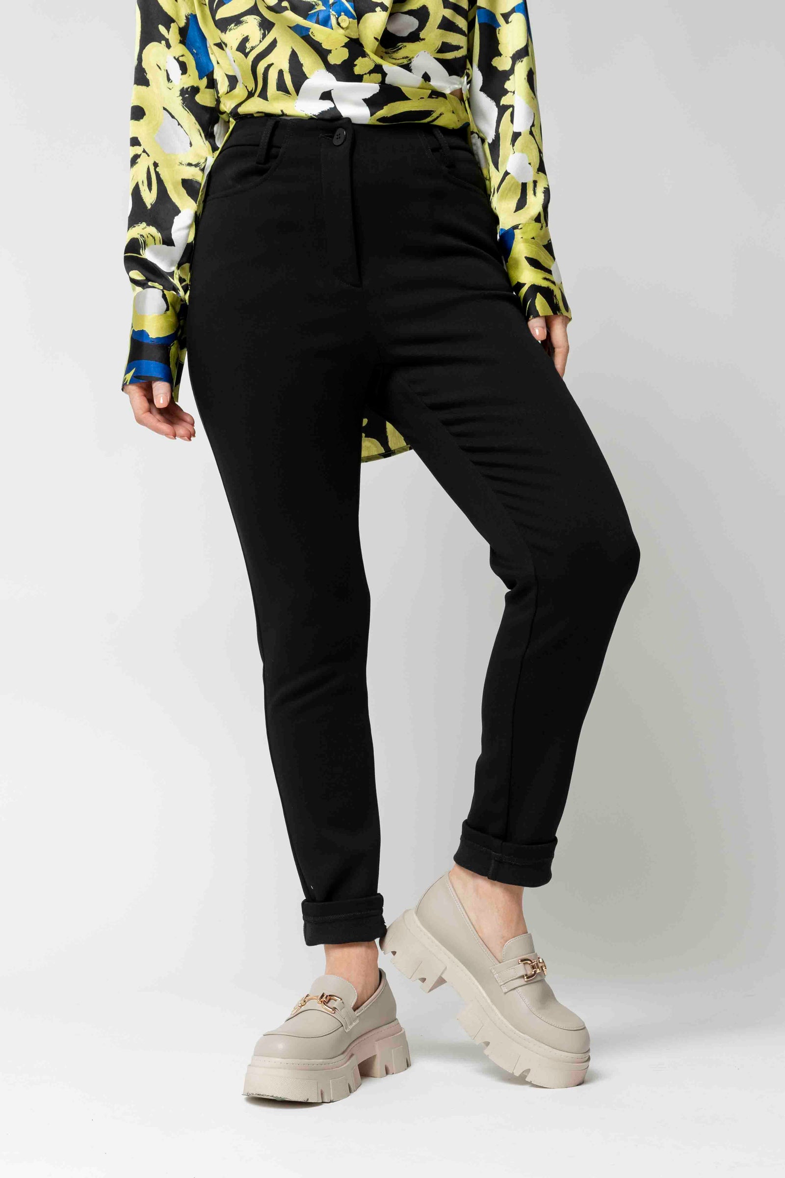 Black Sculpt Slim Leg Pant