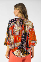 Paisley Silky Bailey Blouse - Sale