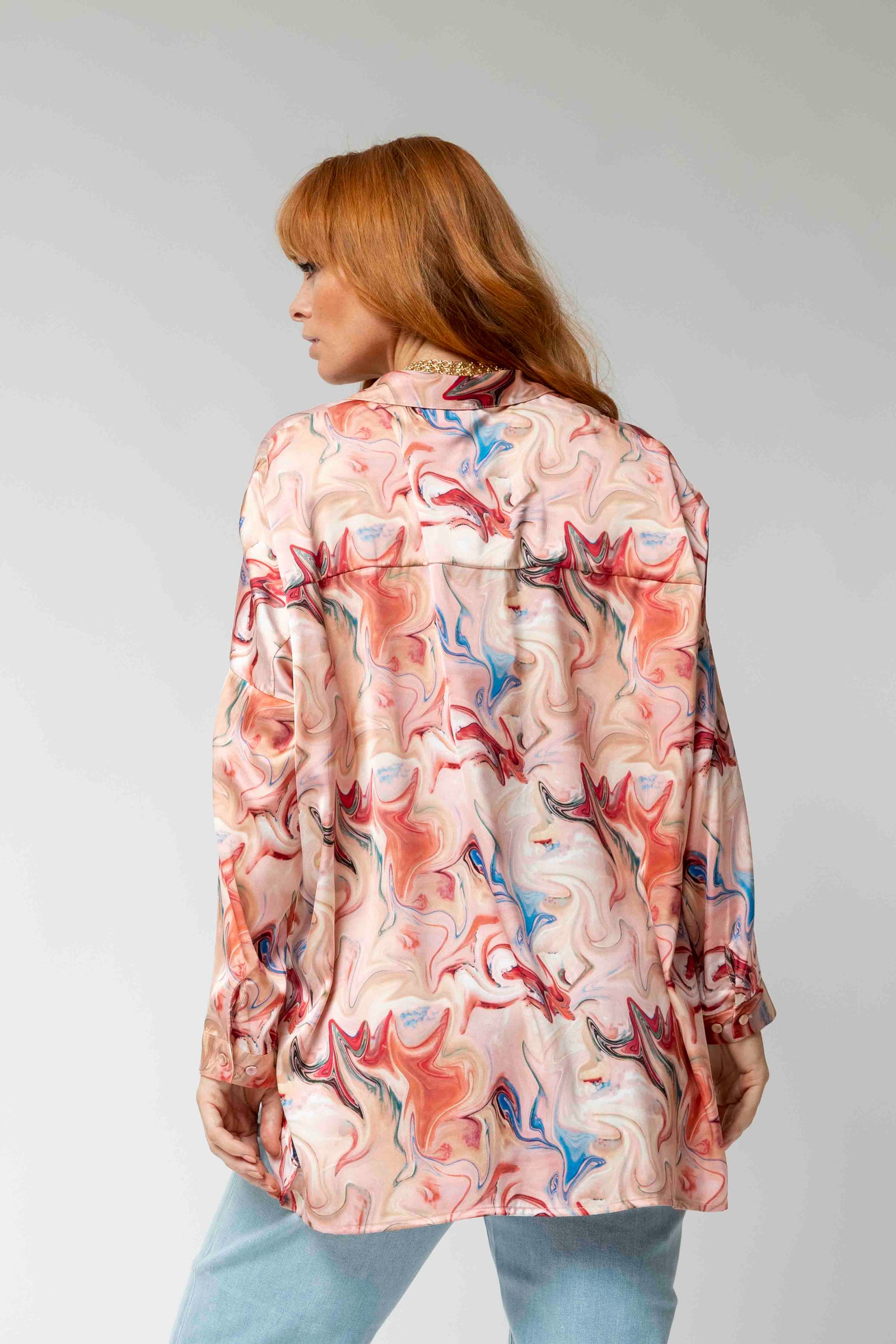 Pink Swirl Everyday Shirt