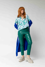 Teal Vegan Pants