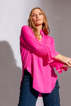 Hot Pink Femme Blogger Shirt